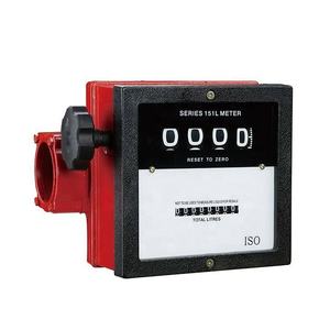 燃料計 アルミ製ディーゼルメーター 1.5インチ 4桁 オイルフローメーター - Product Image 4