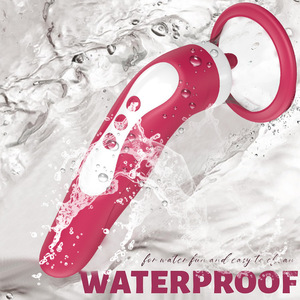 10 modalità di bacio stimolatore del capezzolo clitorideo G Spot vibratore giocattoli sessuali per adulti succhiare la lingua vibratore per coppie donna - Product Image 4