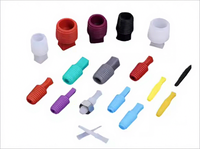 Capuchons et bouchons en caoutchouc silicone moulé sur mesure de haute qualité pour trous simples et filetés, fabriqués en Chine