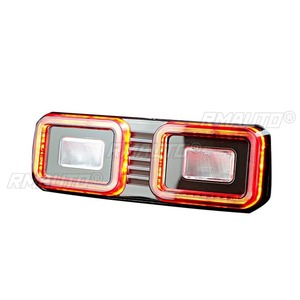 ชุดแต่งไฟท้ายรถยนต์สำหรับ Land Rover Defender 2020-2025 ไฟท้าย LED ด้านนอก ชุดไฟเบรกหลัง อุปกรณ์ตกแต่งรถยนต์ - Product Image 6