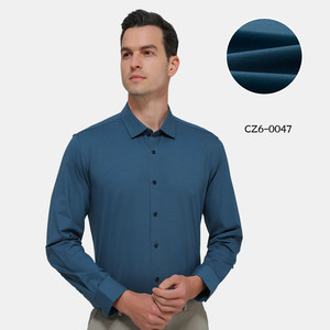 Camicie da <span class=keywords><strong>Uomo</strong></span> Blu Chiaro e Blu Zaffiro, Personalizzabili, Ecologiche, di Alta Qualità, Nuove Idee di Prodotto per Grossisti - Product Image 5