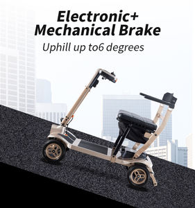 卸売電動折りたたみ式モビリティスクーター高齢者シニア4輪小型モビリティスクーター高齢者用電動4輪無効 - Product Image 4