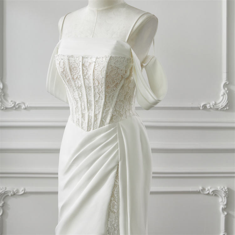 satin wedding corset