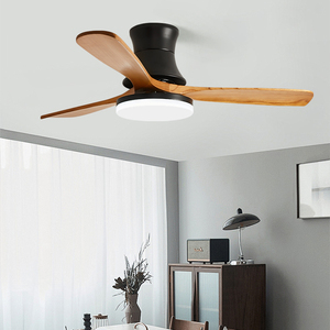 Factory Wholesale ABS Blade <b>Ceiling</b> Fan With <b>Light</b> 42 52IN Reversible Motor 3CCT Adjustable <b>Dimmable</b> Remote Fan - Product Image 2