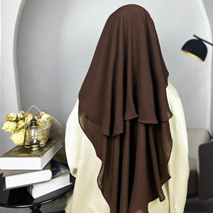 <span class=keywords><strong>Voile</strong></span> Maxi Niqab en Chiffon Respirant et Doux, Non <span class=keywords><strong>Transparent</strong></span>, pour Femmes Musulmanes, Nouveauté Tendance, <span class=keywords><strong>Voile</strong></span> de Prière Luxe Khimar Niqab - Product Image 3