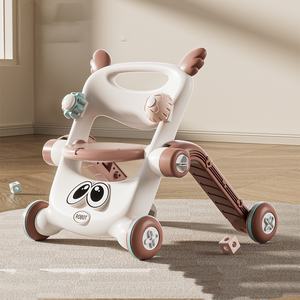 Andador educativo multifuncional 8 en 1 para niños pequeños, silla <span class=keywords><strong>de</strong></span> comedor con luz <span class=keywords><strong>de</strong></span> música mejorada, mango <span class=keywords><strong>de</strong></span> empuje, marco <span class=keywords><strong>de</strong></span> plástico duradero - Product Image 6