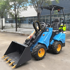 Nhà máy Trung Quốc nhà sản xuất bán Chất lượng cao xây dựng mini kết thúc trước loader 0.8 tấn Kính thiên văn Bánh Xe Tải - Product Image 3