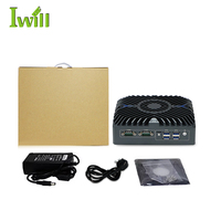 Kendi marka Mini Pc Win Gen çekirdek I5 3 HD desteği Win Linux için 4K masaüstü endüstriyel bilgisayar