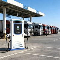 Chargeur EV IP55 240kW 320kW, chargeur rapide DC, station de charge EV CCS2, station de charge pour véhicules électriques