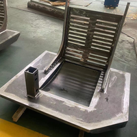 Service d'usinage CNC, fabrication sur mesure de tôles métalliques robustes, soudage, support de montage, cadre pour équipement industriel