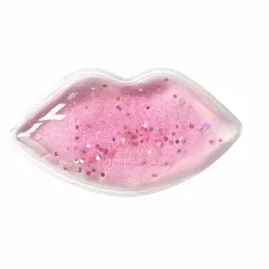 Yeniden kullanılabilir tıbbi rehabilitasyon malzemeleri sonrası dudak plastik cerrahi dudak şekilli buz paketi sıcak soğuk paketi
