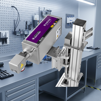 Machine de marquage laser UV EMATE-305F pour l'emballage et les bouteilles en plastique