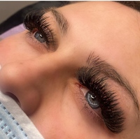 Extensions de cils individuelles, fournitures en gros, cils en volume faits à la main, plateaux de cils en cachemire, cils vegan, sans cruauté, naturels, longs