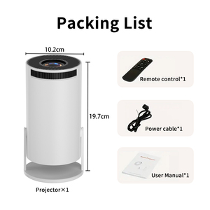 Hy300 Pro Thông Minh Mini Video Chiếu Với 130Inch Màn Hình Hiển Thị Di Động Rạp Hát Tại Nhà Cho Sử Dụng Ngoài Trời Bt <span class=keywords><strong>Wifi</strong></span> Kết Nối - Product Image 3