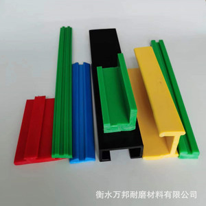 Guía Lineal de Plástico PE Autolubricante de Doble Fila Verde de 10x6mm, Marca Wanbang - Product Image 2