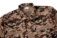 Ensemble chemise et pantalon tactiques pour homme, manches longues, camouflage Chad, plusieurs terrains