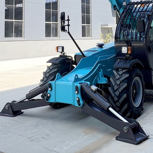 Китайский высококачественный телескопический погрузчик Tienu 6-9 тонн, 7-10 метров, с заменяемым ковшом - Product Image 5
