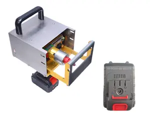 Easy to use no air connection electric driven handheld dot peen VIN number marking machine capable of marking