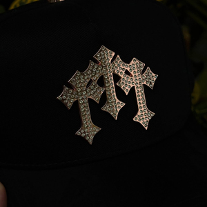 夏季可调节后扣式帽子 Gorras Preventa Disponible Sad Boyz Barbas 帽子 Junior H Thirtyone 31 帽子带珍珠水钻 - Product Image 5