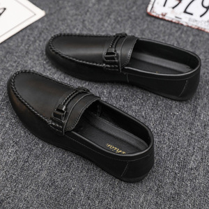 Men Casual Slip On Loafers <b>Driving</b> <b>Shoes</b> Soft Sole Leather Look Daily Walking <b>Shoes</b> - Product Image 1