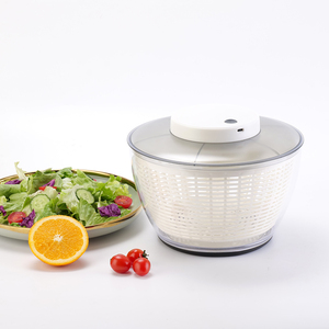 Con Quay Salad Chạy Điện Máy Cắt Lát Máy Rửa Rau Quả Và Máy Sấy Đồ Quay Rau Củ Nhà Bếp - Product Image 5