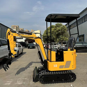 Gran oferta China Mini excavadoras de 1 tonelada 1200kg excavadora con motor EPA Máquina excavadora pequeña de 1,2 toneladas 1 año de garantía - Product Image 1