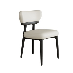 Chaise rembourrée en bois massif pour salle à manger, usage adulte - Product Image 5