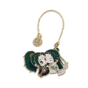 Marcapáginas Metálico con Diseño Típico y Bonito en Color Dorado - Product Image 3