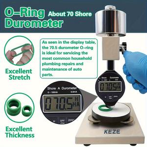 Kit de réparation de joints toriques verts, 595 pièces, taille standard, pour joint d'étanchéité de climatisation automobile, outil de réparation automobile - Product Image 4
