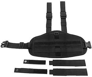 सार्वभौमिक सामरिक बंदूक होल्स्टर जांघ गार्टर्स बकल ड्रॉप लेग बैग बेल्ट का उपयोग करते हुए नायलॉन सामरिक बंदूक गियर पर - Product Image 6