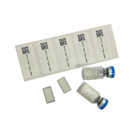 Mini-étiquette RFID UHF médicale 860-960 MHz EPC Gen2, autocollant étanche pour système de suivi des flacons pharmaceutiques