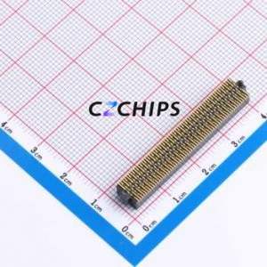 SOLC-130-02-L-Q-A Pin Socket P=1.27mm Connector 1.27mm 1.27mm Square Hole Four Row - Product Image 2