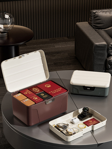 Mật khẩu bảo vệ nhựa trang trí hộp lưu trữ khóa tiêm kỹ thuật cho tập tin nhà SORTER mã bụi cho đồ trang sức riêng tư - Product Image 4