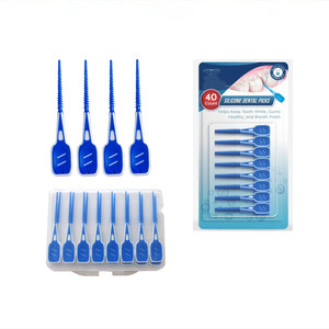 Rubber Silicon Oral Care <strong>Tooth</strong> Sticks Flosser <strong>Flossing</strong> Flex Toothpick <strong>Brush</strong> Dental Interdental <strong>Brushes</strong> - Product Image 5