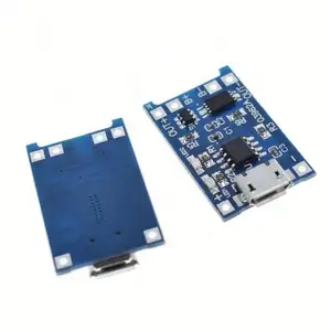 Micro USB 5V 1A 18650 TP4056 Lithium Battery Charger Module Charging Board With Protection Dual Functions 1A Li-ion