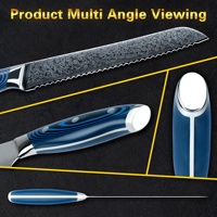Blau G10 Griff 67 Schichten Küchenmesser-Set vg10 Damaszener Stahl zerspitzte Klinge Brotmesser kaufen für Restaurant