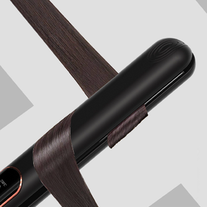 IFINE Beauty Rollo de control de temperatura profesional Recto de doble uso 1 pulgada Rizador de <span class=keywords><strong>pelo</strong></span> de hierro plano de cerámica y alisador de <span class=keywords><strong>pelo</strong></span> - Product Image 3