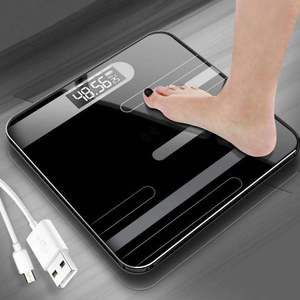 Báscula <span class=keywords><strong>Digital</strong></span> Inteligente para <span class=keywords><strong>Baño</strong></span> OEM/ODM, Báscula de Peso Corporal para el Hogar con Capacidad Máxima de 180 kg, Pantalla LCD, Báscula Compacta con IMC - Product Image 1