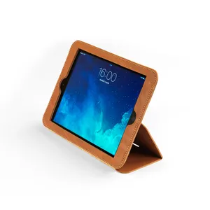 Кожаный чехол для переноски планшета с логотипом на заказ, защитный чехол для планшета, чехол для iPad Pro, совместимый с 12,9