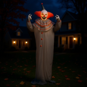 Decoración Inflable de Payaso para Jardín de Halloween, Material de PVC, Figura Decorativa Unisex para Exhibición Festiva de Halloween - Product Image 2