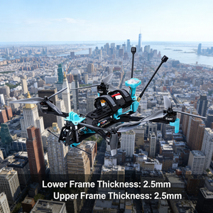 Dron de Carreras FPV Plegable de 7 Pulgadas de Largo Alcance para Producción Cinematográfica, Marco de Fibra de Carbono, Motor C287, UAV Quadcopter - Product Image 3