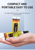 Colle transparente T7000-15ML – Kit de réparation de téléphone portable – Outil et équipement DIY pour strass en résine – Meilleures ventes