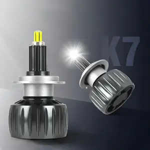 RAYCH New K7 360 Degree 6 Side Led Car Headlights Bulb Luces Focos 80W 18000LM 6000K H1 9005 H7 H11 H7 Auto Led Light Canb