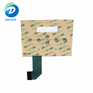 Deson nhà máy tùy chỉnh PC/Pet màng Bàn Phím Ma trận Bàn phím đồ họa lớp phủ Nhãn bảng điều chỉnh cho ống kính - Product Image 2