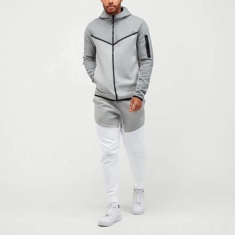 Men's Tracksuit Cotton Grey Winter Fleece Design