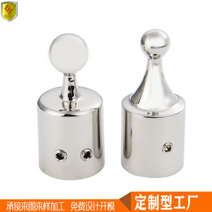 Stainless Steel Two-Way Solid <b>Hardware</b> Parts New Single Double Wire <b>Marine</b> Sliding Cap Fittings for Yachts Fishing Hinged Hinge - Product Image 4