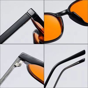 Gafas de Computadora Redondas con Remaches Retro 2026 con Logotipo Personalizado, Anti Luz Azul, Anti Radiación, Color Rojo Naranja, para Dormir, para Hombre y Mujer - Product Image 6