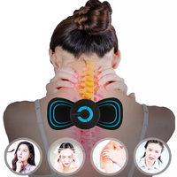 Masajeador EMS Portátil de Cuerpo Completo ABS con Múltiples Modos, Actúa en Grupos Musculares de Piernas, Brazos y Cintura