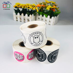 Bao bì không thấm nước sử dụng tùy chỉnh logo thương hiệu in nhãn tư nhân dính chai nhãn dán trên cuộn - Product Image 2