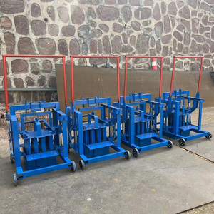 Máquina Hidráulica para Moldear Ladrillos, Máquina Móvil para Fabricar Bloques de Enclavamiento, 380V, Operación Manual, Alta Productividad - Product Image 6